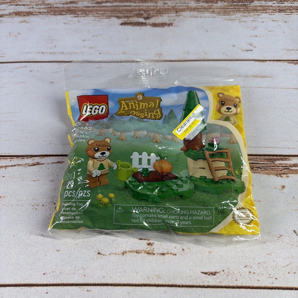 LEGO Animal Crossing Maple's Pumpkin Garden 30662 Polybag New Sealed